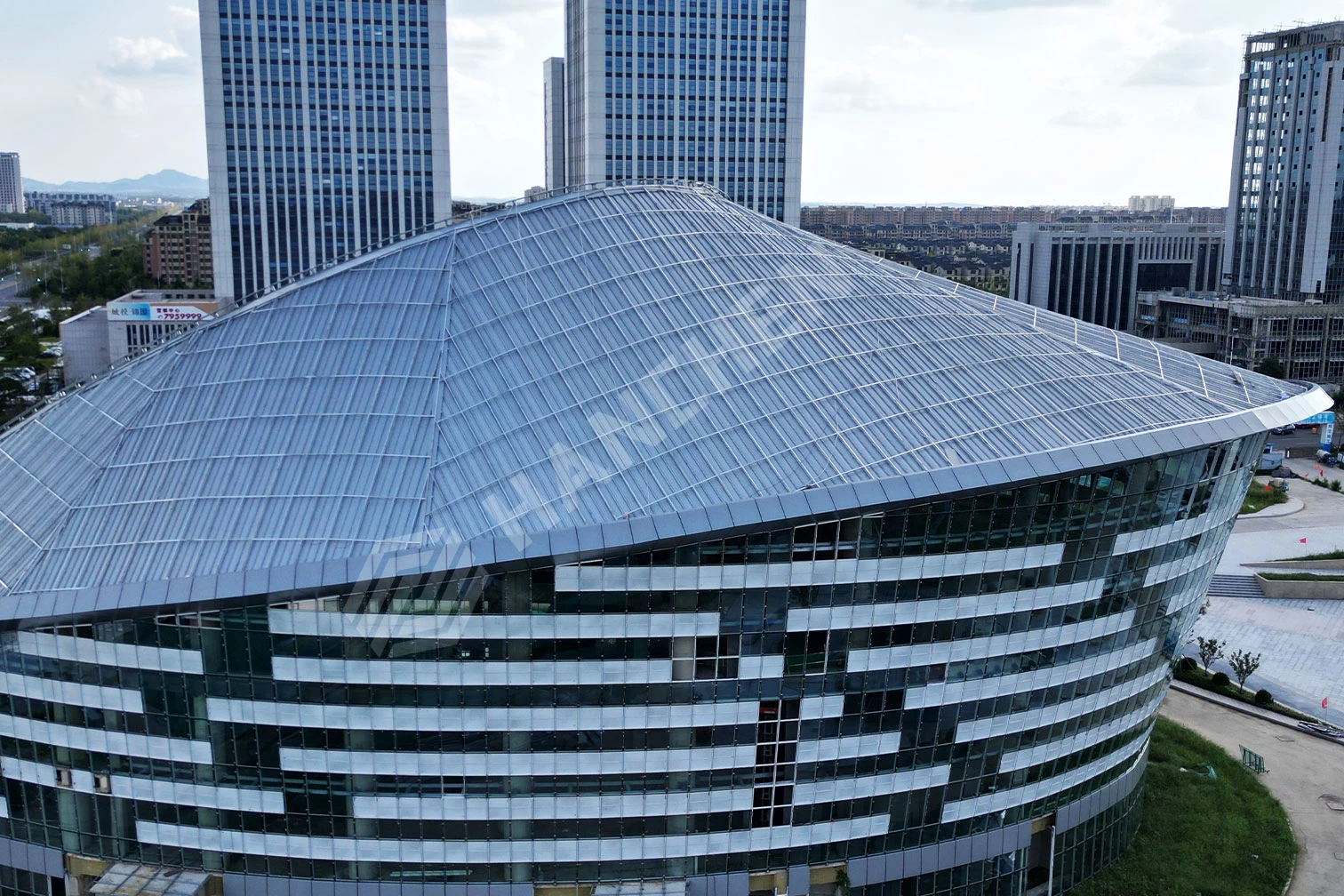 Aluminum-Roof-System-For-Modern-Sports-Arena-Project-1 Aluminum-Roof-System-For-Modern-Sports-Arena-Project-1